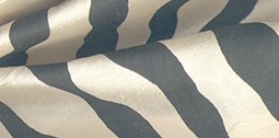 white and grey patterned fabric closeup